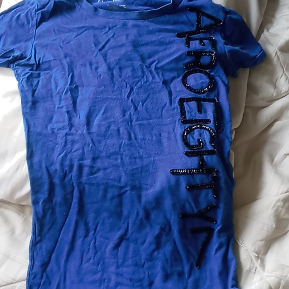 A blue shirt